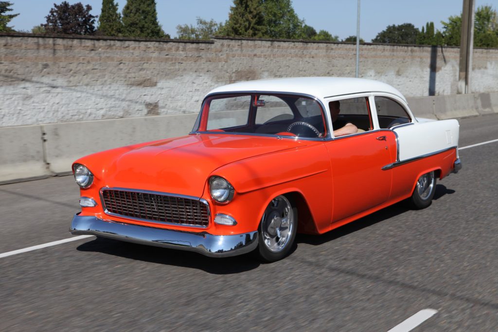 1955 trifive chevy pro touring metalworks