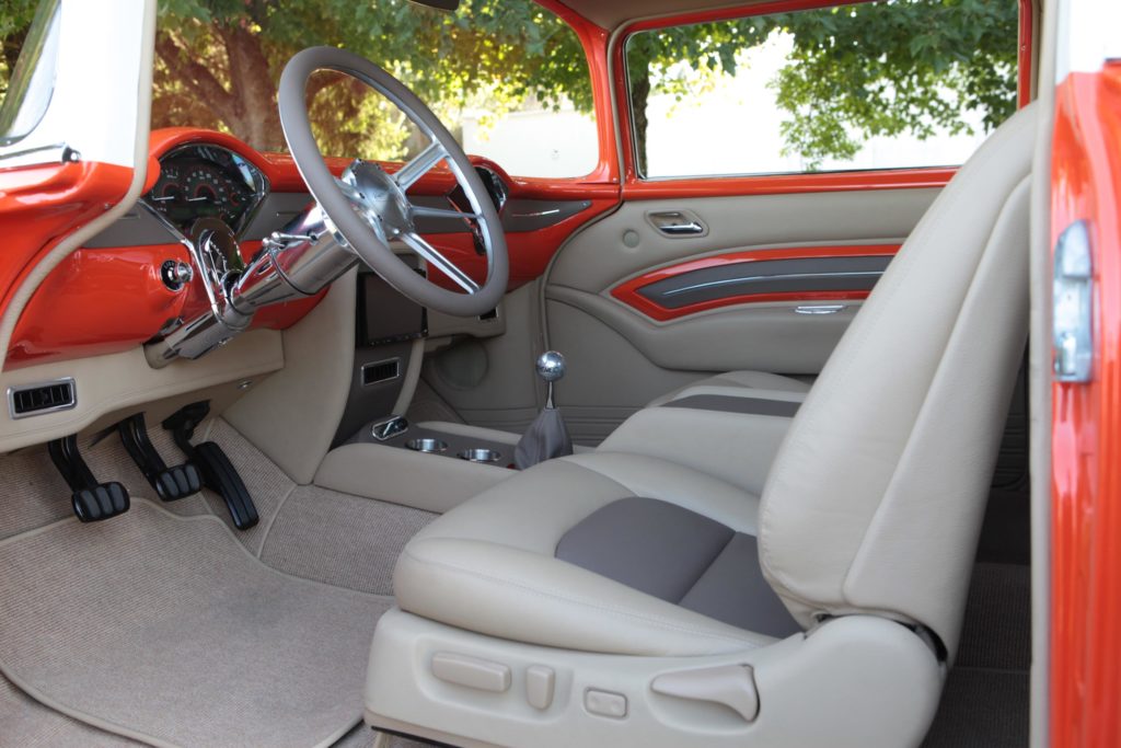 1955 chevy interior pro touring metalworks