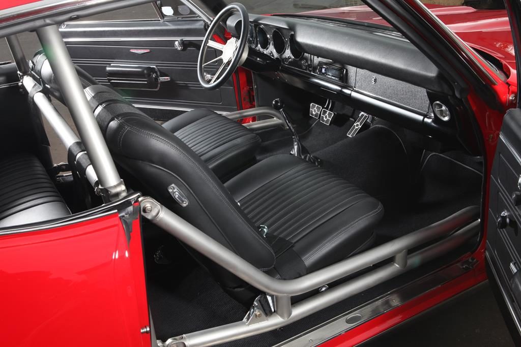 1968 pontiac gto interior ridetech tiger cage metalworks