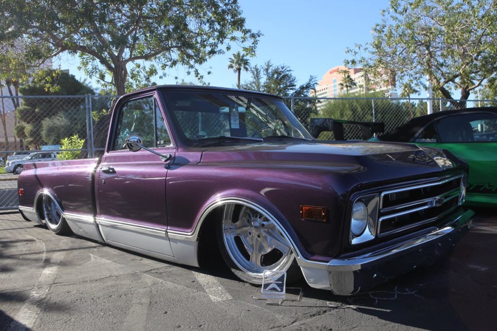 trucks of sema 2016 slammed c10 truck metalworks