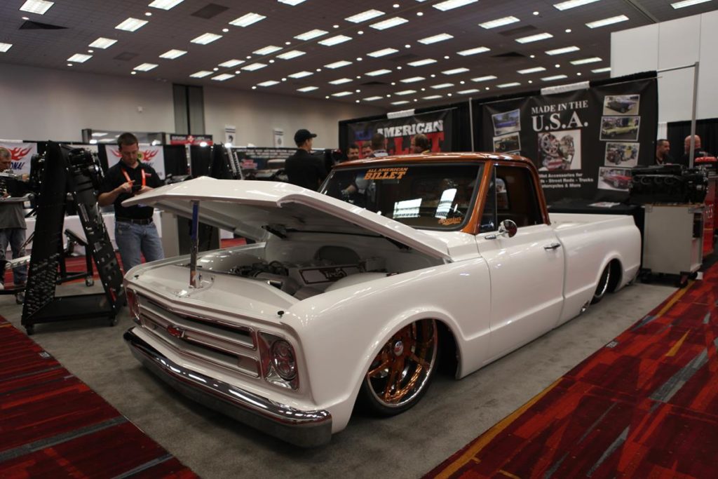 trucks of sema 2016 slammed c10 metalworks oregon