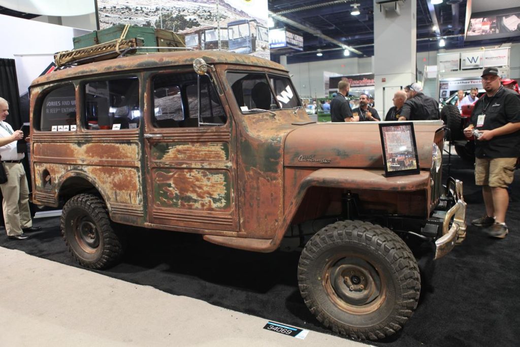 trucks of sema 2016 willys wagon metalworks