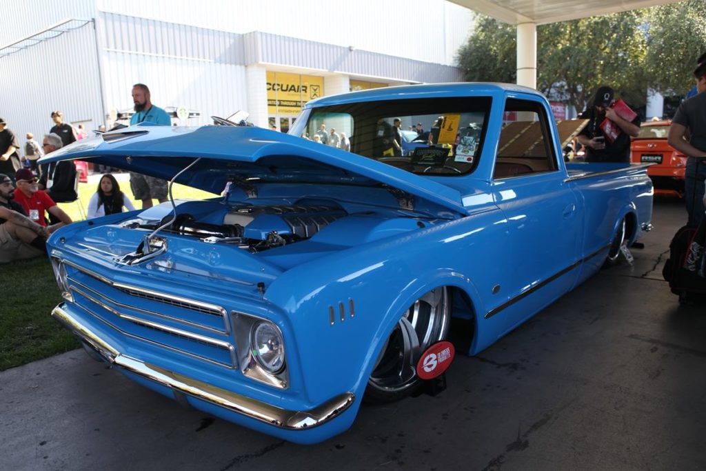 trucks of sema 2016 slammed c10 metalworks