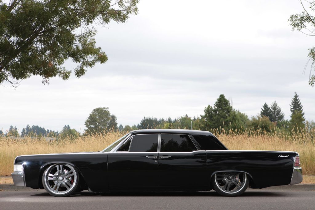 1965 lincoln town car black