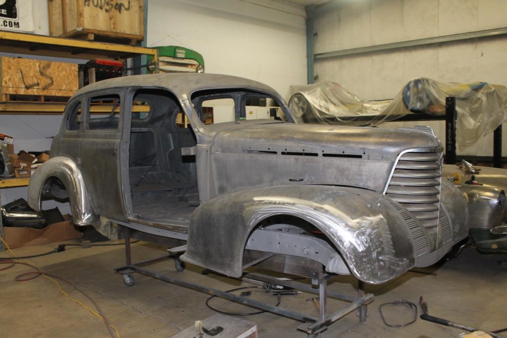 1938 oldsmobile restoration metalworks oregon