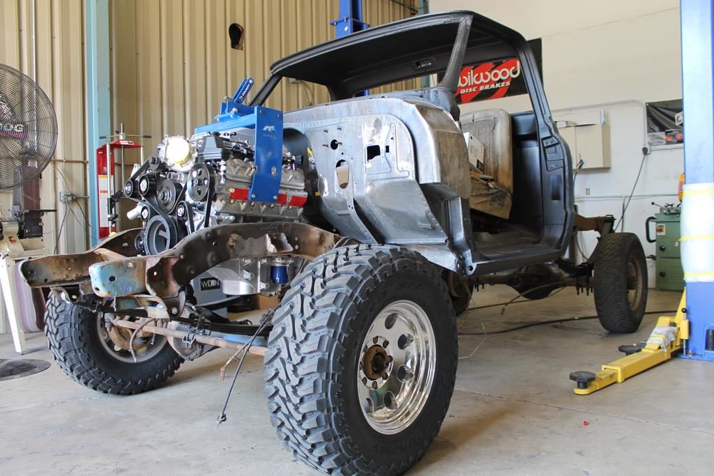 1972 chevy truck restoration LSA supercharged engine metalworks oregon