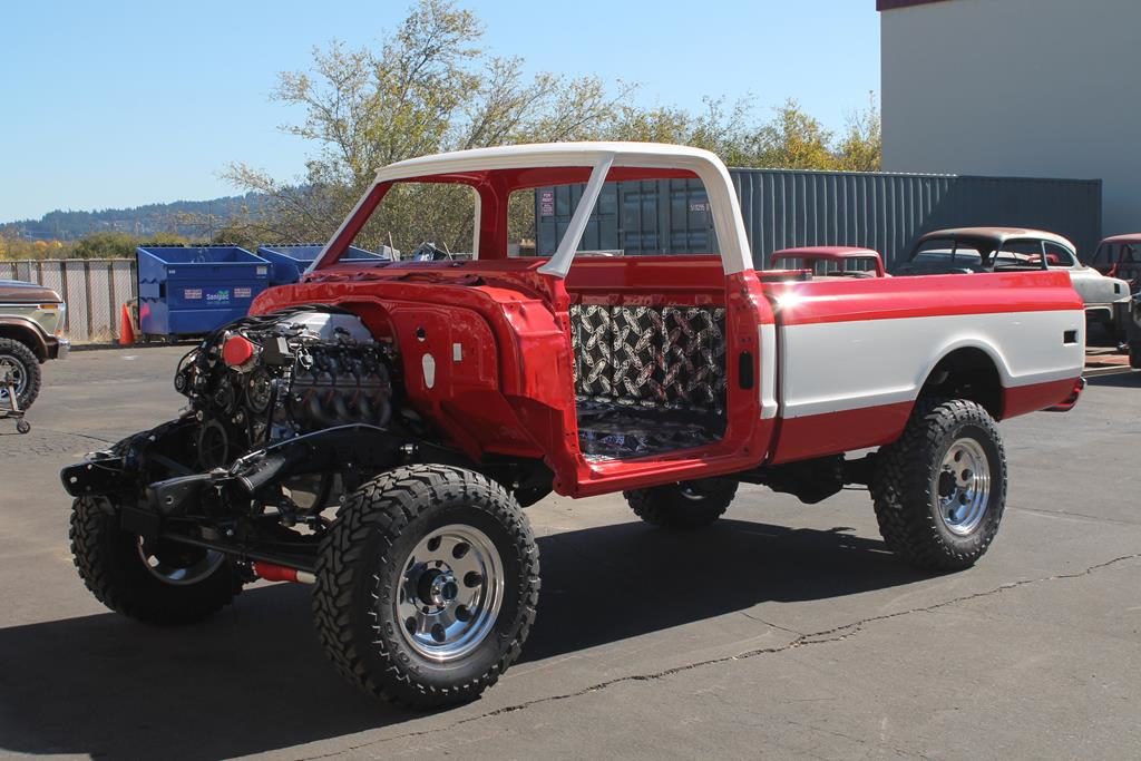 1972 chevy truck restoration assembly metalworks oregon