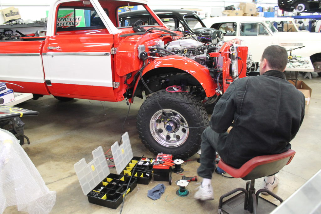 1972 chevy truck restoration wiring metalworks oregon