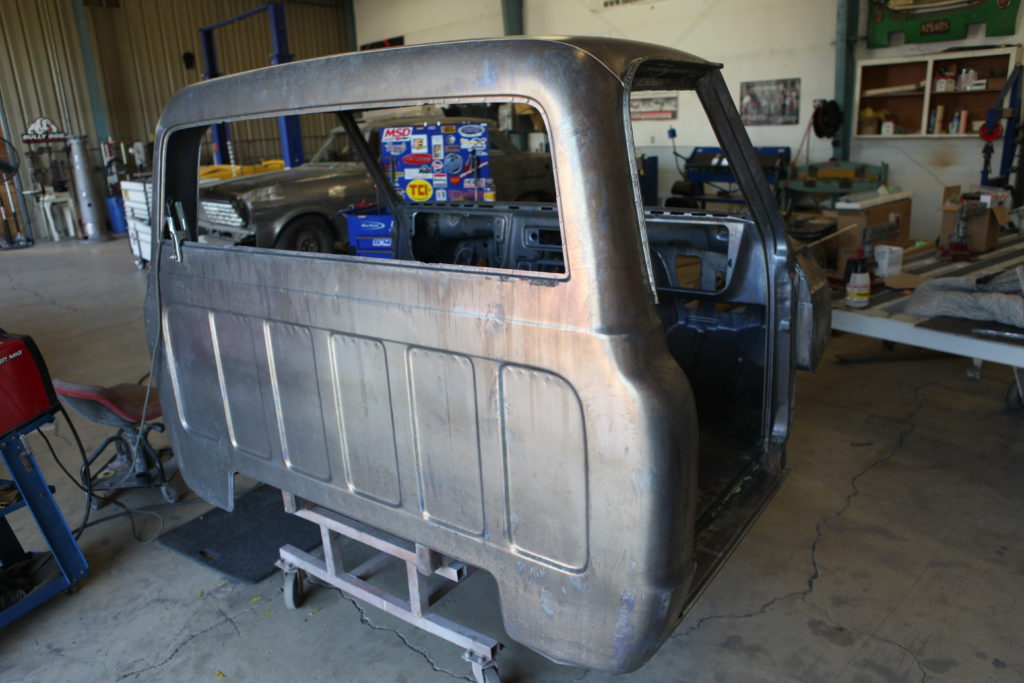 1972 chevy truck restoration acid dip bare metal metalworks oregon