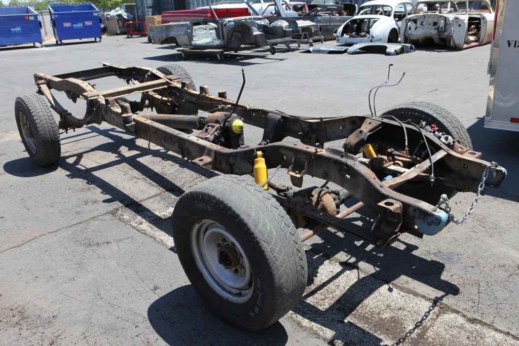 1972 chevy truck restoration frame metalworks oregon