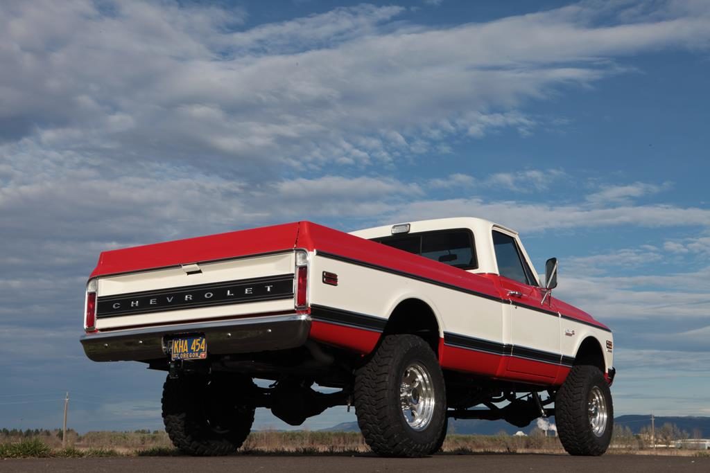 1972 chevy truck supercharged LSA 4x4 custom metalworks eugene oregon