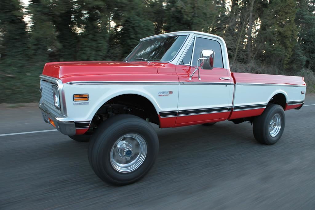 1972 chevy truck supercharged LSA 4x4 custom metalworks eugene oregon