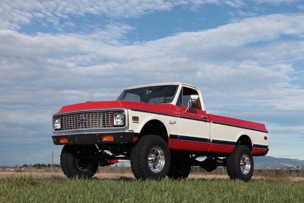 1972 chevy truck supercharged LSA 4x4 custom metalworks eugene oregon