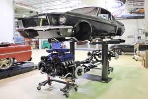 1964 - 70 ford mustang roadster shop spec chassis metalworks speedshop oregon