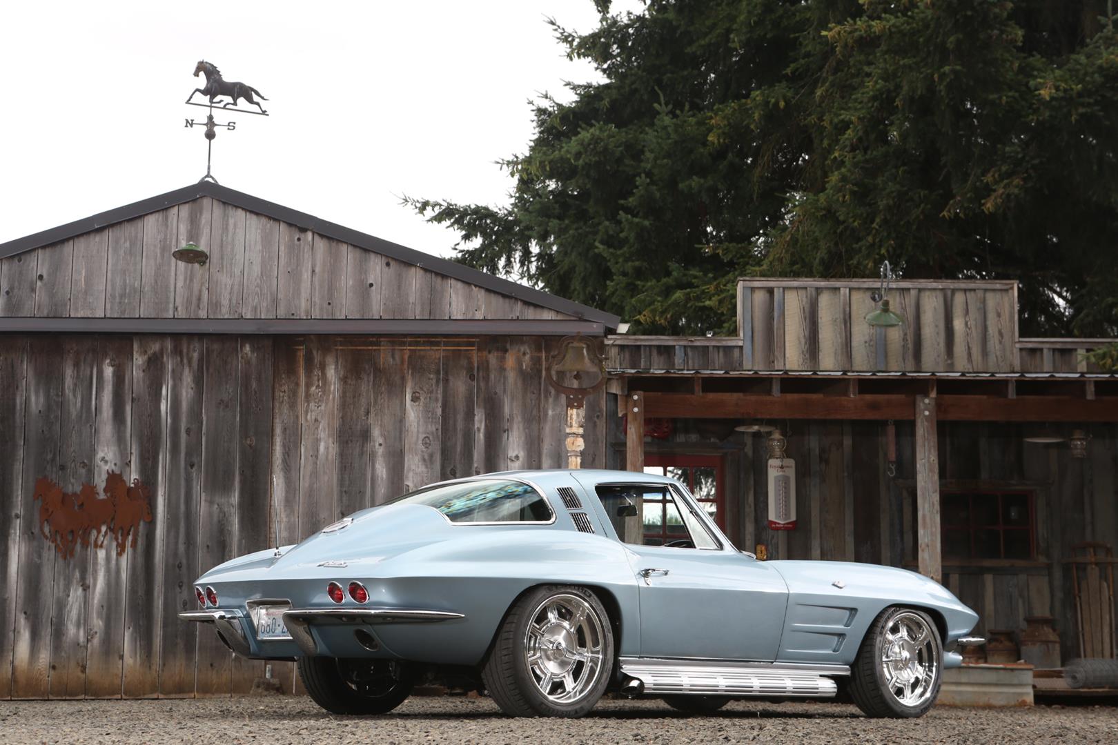 body swap 1964 corvette finished metalworks