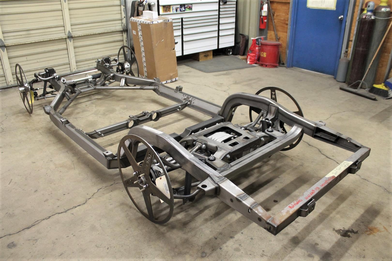 body swap 1964 corvette art morrison IRS chassis metalworks