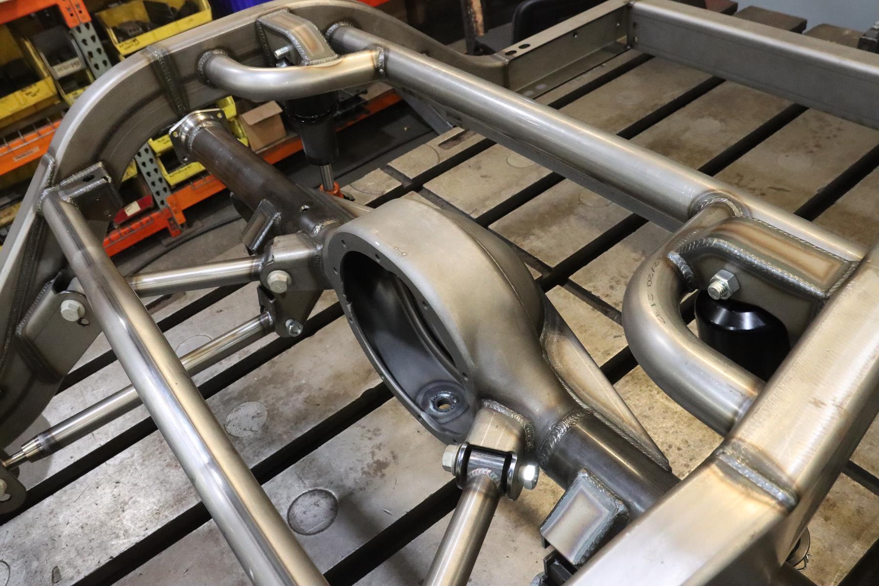 FIRST LOOK at the new C10 chassis for 6772 trucks by Art Morrison MetalWorks Classic Auto