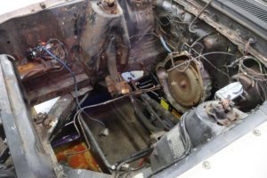 1969 mach 1 mustang engine pull and rust repair metalworks speedshop oregon