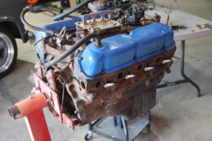 1969 mach 1 mustang engine pull and rust repair metalworks speedshop oregon