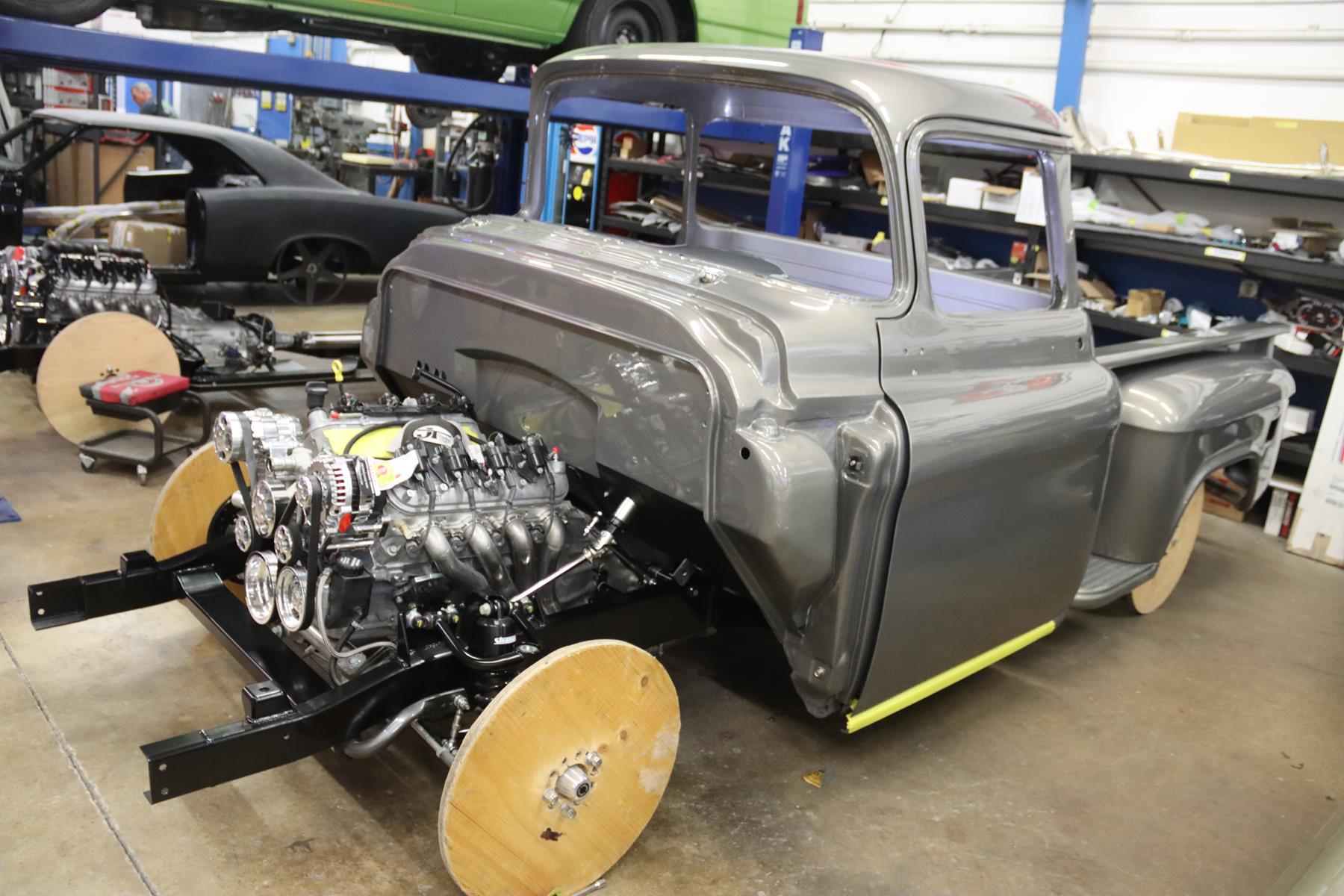 art morrison chassis 57 chevy truck protouring metalworks oregon