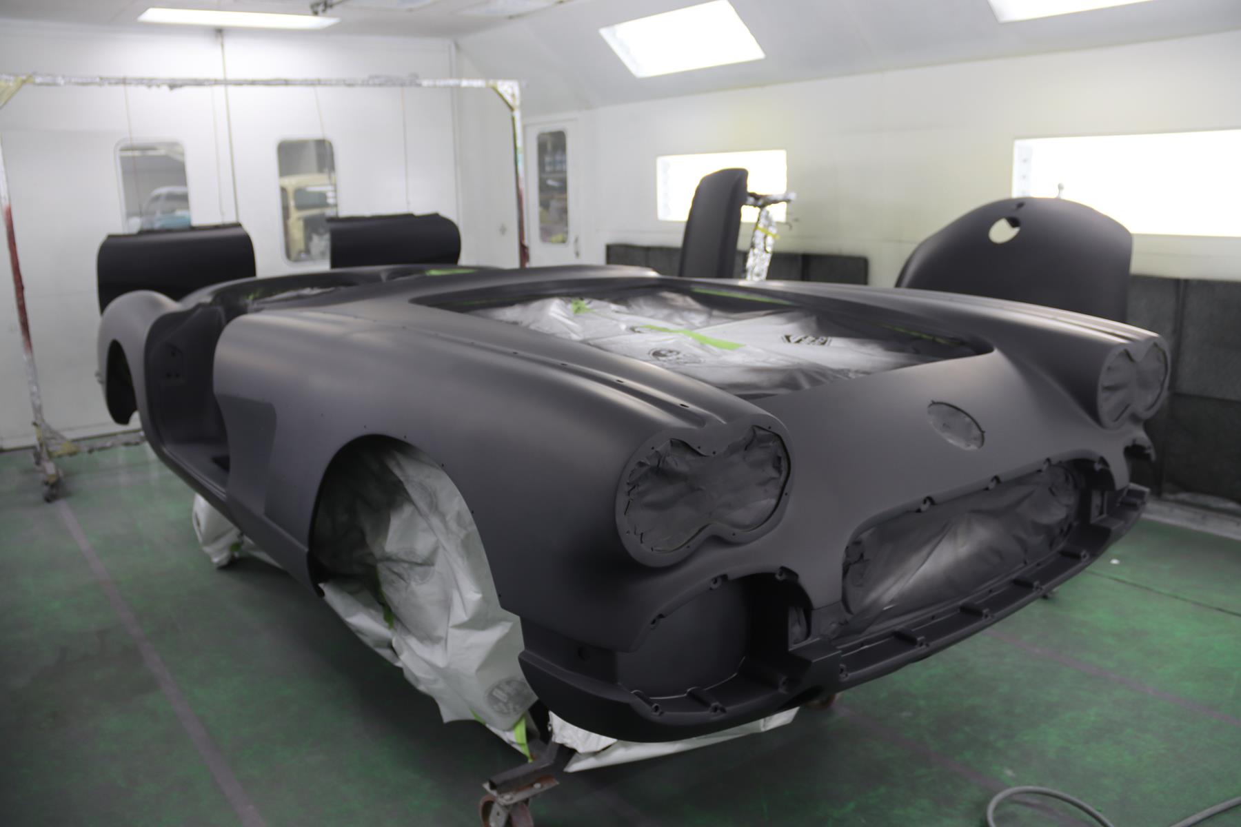 1959 corvette in epoxy metalworks oregon