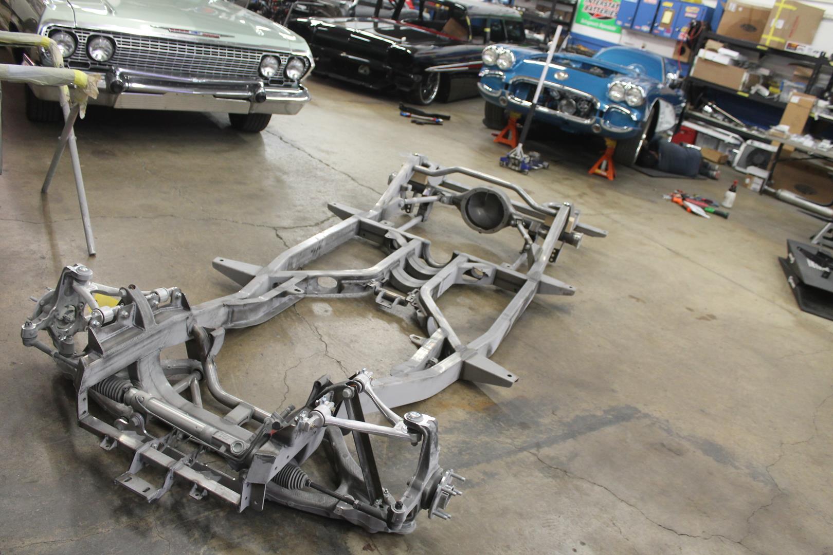art morrison chassis 1959 corvette protouring build metalworks