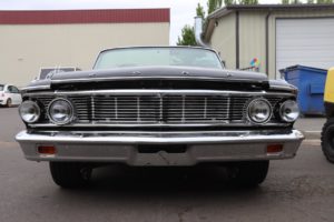 1964 ford galaxie convertible arrival photos at the shop metalworks speedshop oregon