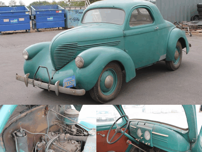 1937 willys coupe before restoration metalworks speedshop oregon