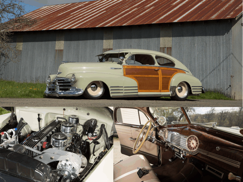 1948 chevy fleetline after restoration metalworks speed shop oregon