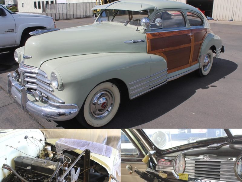 1948 chevy fleetline before restoration metalworks speed shop oregon