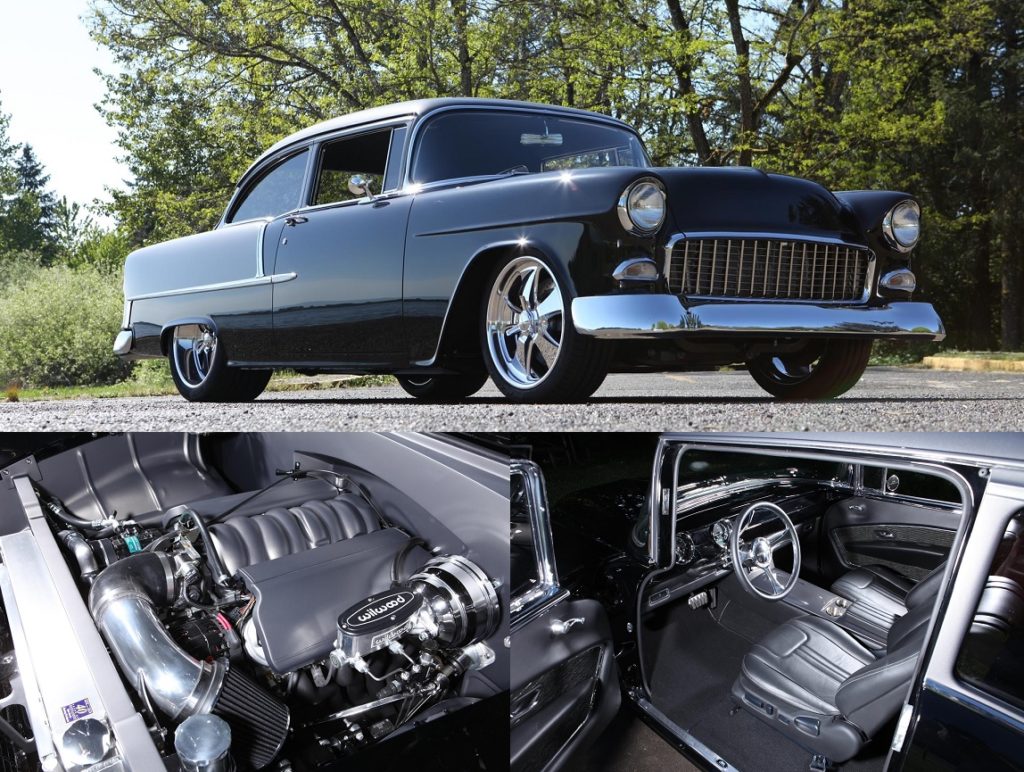 1955 chevy protouring after restoration metalworks speedshop oregon