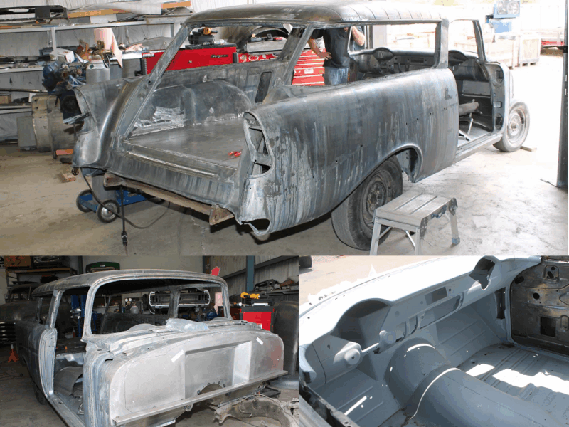 1956 chevy nomad protouring before restoration metalworks speedshop eugene oregon