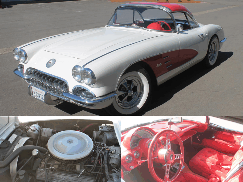 1960 chevy corvette before restoration metalworks speedshop oregon