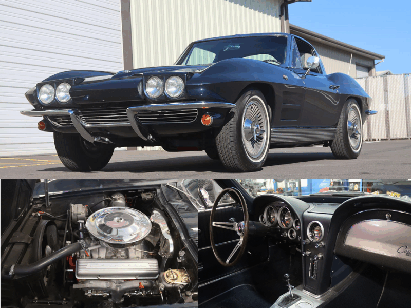 1963 corvette before restoration metalworks speedshop oregon