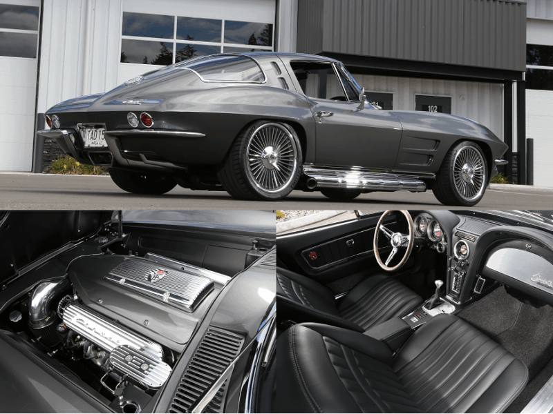 1963 chevy corvette protouring after restoration metalworks speedshop