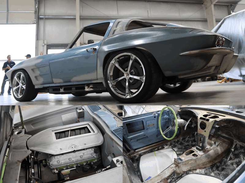 1963 chevy corvette protouring before restoration metalworks speedshop