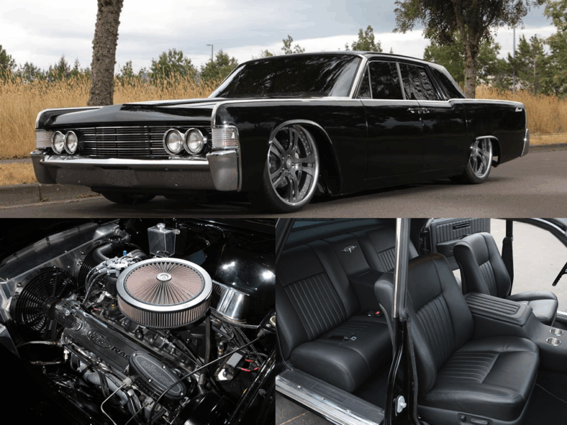 1965 lincoln continental after restoration metalworks speedshop oregon