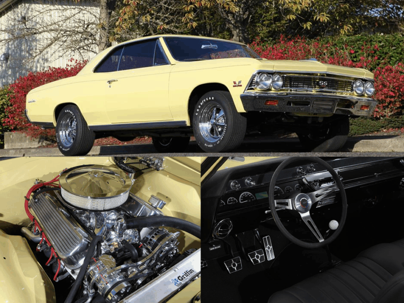 1966 chevelle after restoration metalworks speedshop oregon