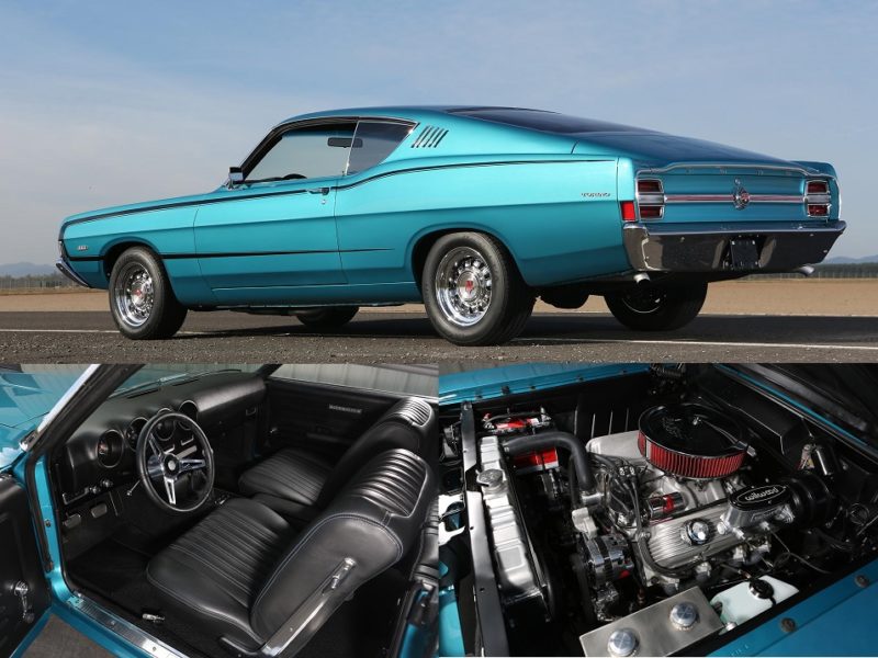 1968 ford torino gt after restoration metalworks speedshop oregon