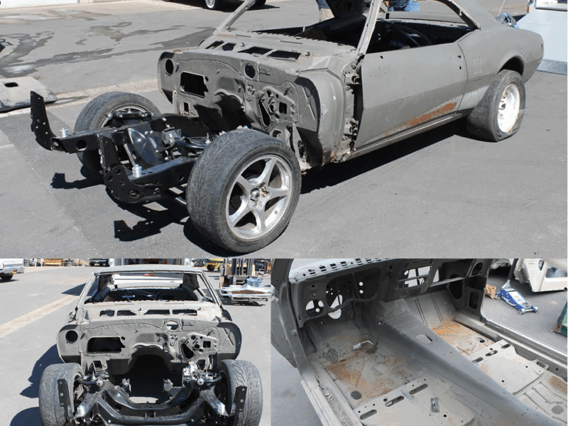 1968 pontiac firebird protouring before restoration metalworks speedshop oregon