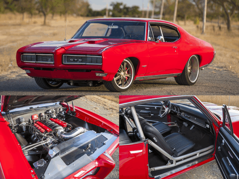 1968 pontiac gto protouring after restoration metalworks speedshop oregon