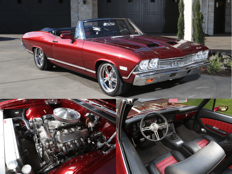 1968 Chevelle convertible before restoration metalworks speedshop oregon