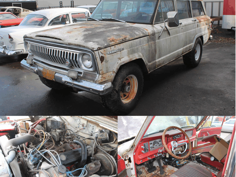 1969 jeep wagoneer before restoration metalworks orego