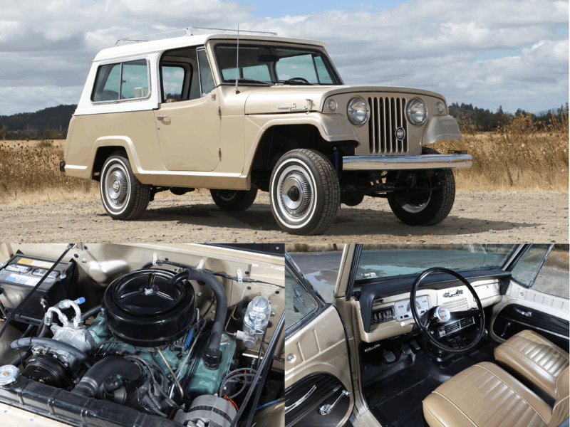 1969 willys jeepster after restoration metalworks speedshop orego