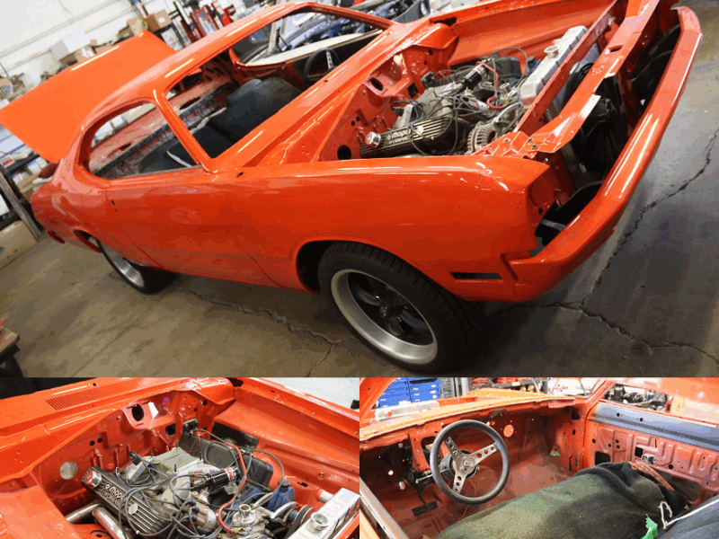 1970 dodge demon before restoration metalworks oregon