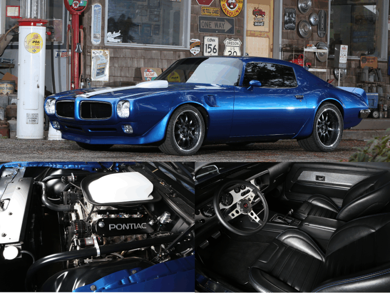 1971 pontiac trans am protouring after restoration metalworks speedshop eugene oregon