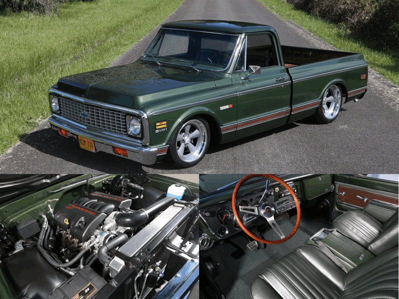 1972 chevy truck art morrison chassis after restoration metalworks speedshop oregon