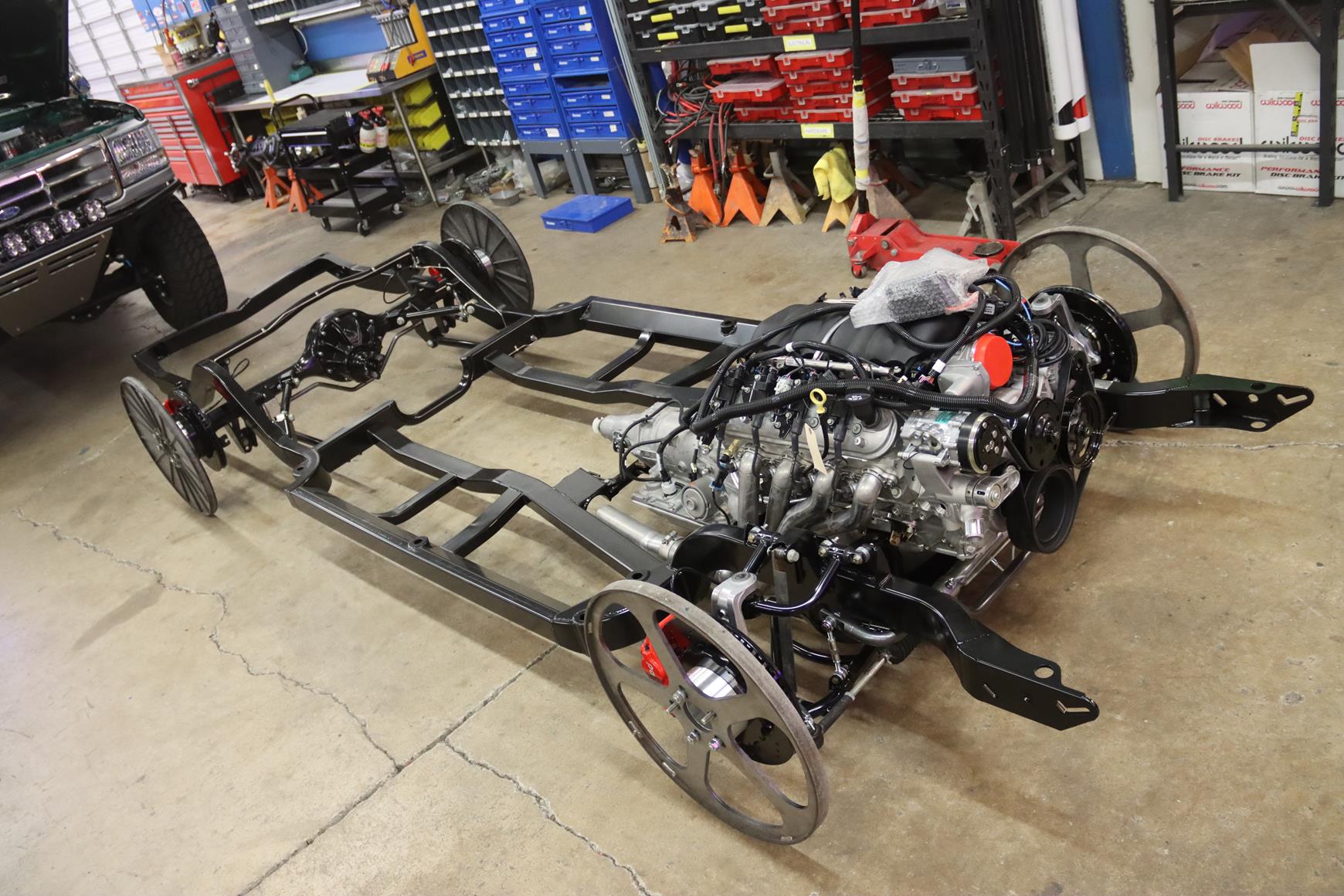 1970 chevelle protouring body swap art morrison chassis package metalworks speedshop oregon