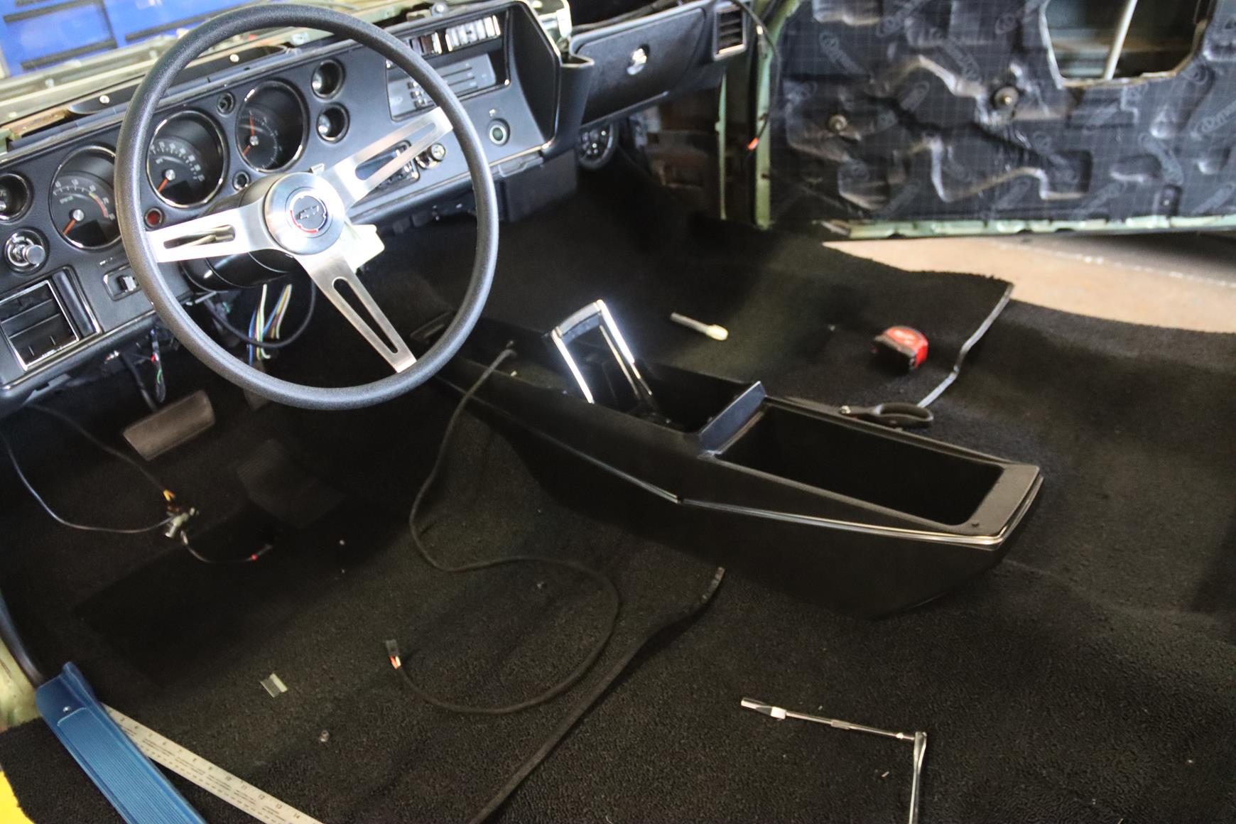 1970 chevelle body swap assembly metalworks speedshop eugene oregon