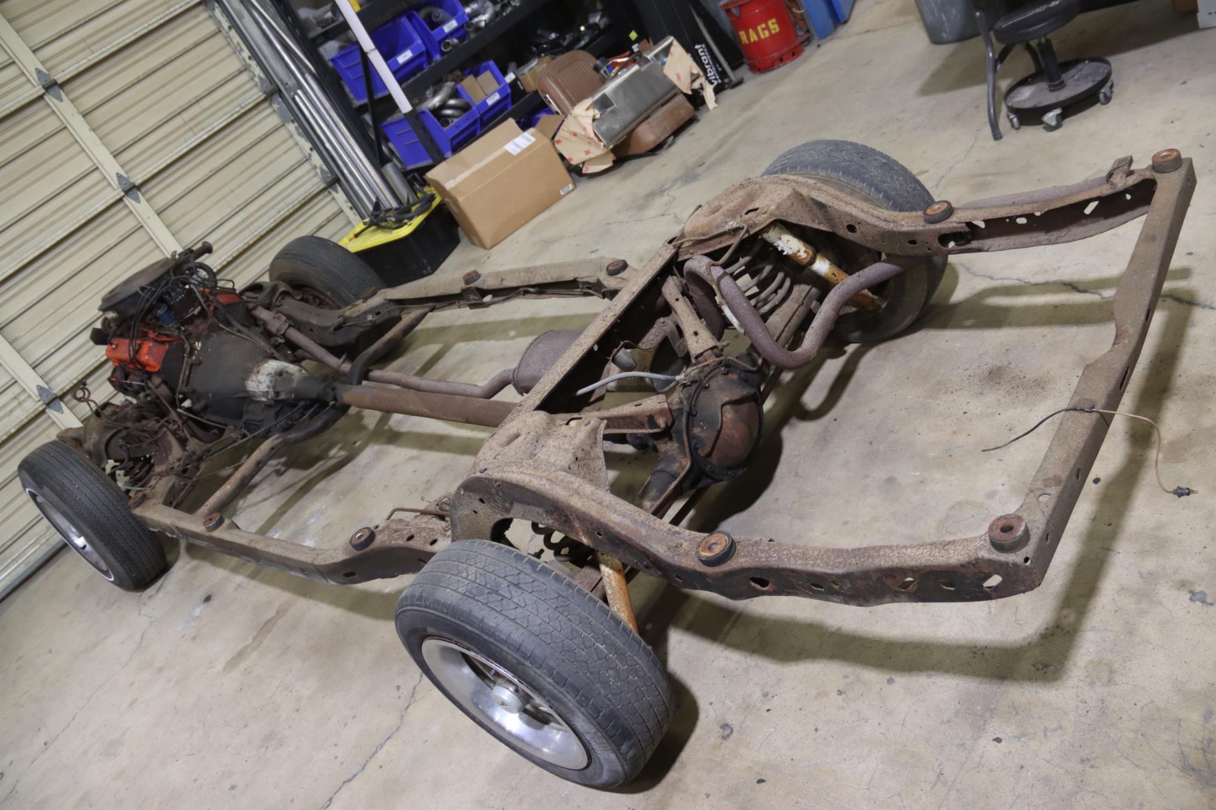 1970 chevelle protouring body swap stock chassis package metalworks speedshop oregon